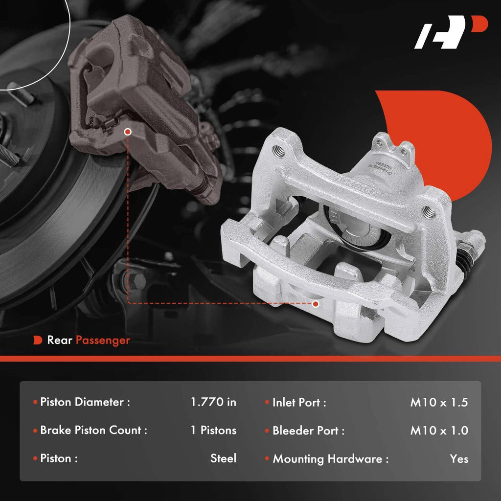 Rear Right Brake Caliper for Chevy Camaro Cadillac CT6 (2016–2020)
