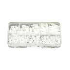 180 Piece Nylon Screw Nut Washer Kit for M3 Fasteners (Hex Head)