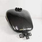 6 Gal Gas Fuel Tank for Harley-Davidson Touring (2008–2023) Silver Flux Black Fuse