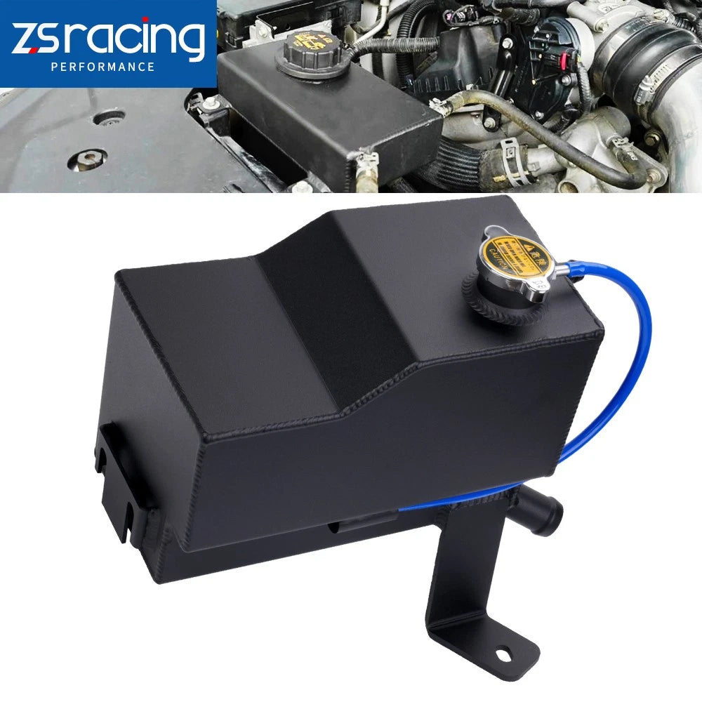 Aluminum Coolant Overflow Reservoir Tank w/ Cap Sensor for GMC Chevy Silverado (2007–2019)