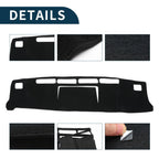 Dashboard Dash Cover Mat for Nissan NV350 Caravan E26 (2012–2024) Black