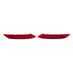 Reflector Rear Bumper Lights Pair for Mazda CX-9 (2016–2023) Red