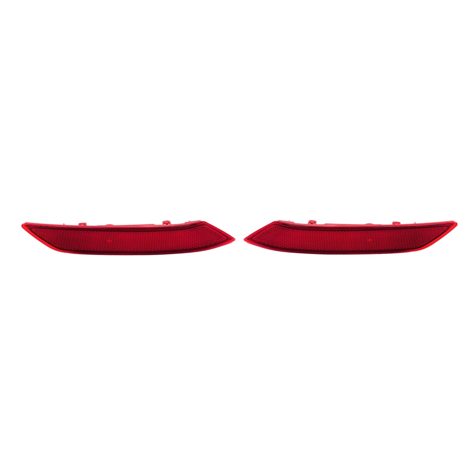 Reflector Rear Bumper Lights Pair for Mazda CX-9 (2016–2023) Red