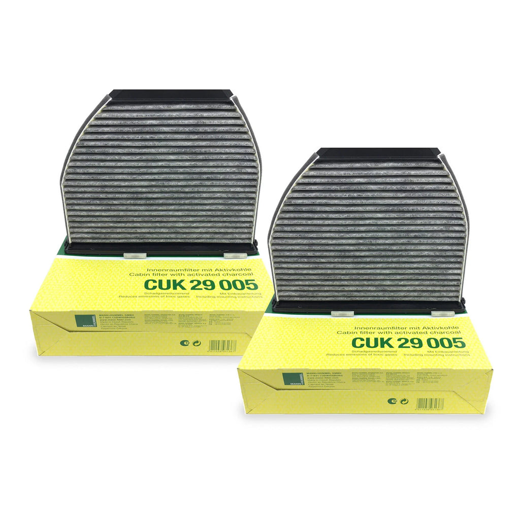 Set of 2 Cabin Carbon Air Filters for Mercedes W207 W218 C350 E350