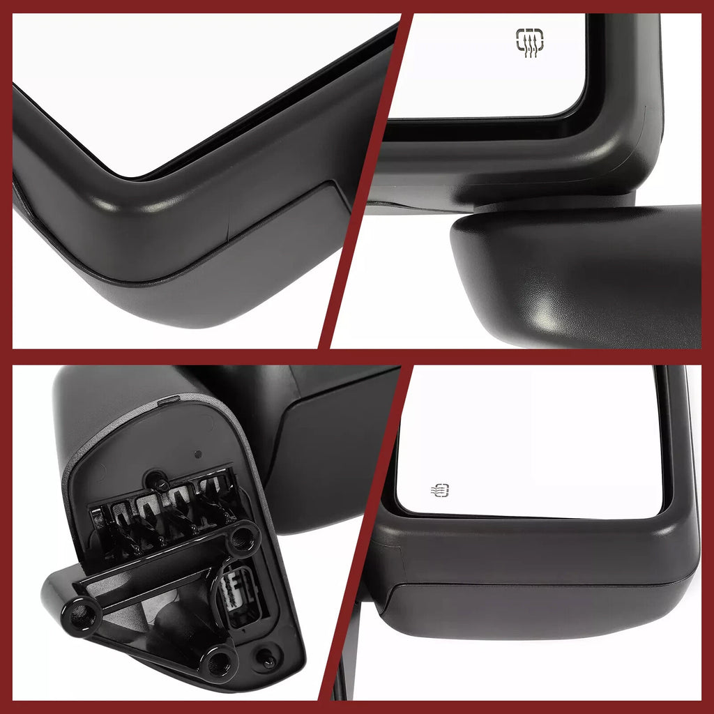 Power Heated Rear Mirror Left Driver Side for Jeep Wrangler Gladiator (2018–2024)