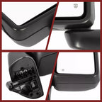 Power Heated Rear Mirror Left Driver Side for Jeep Wrangler Gladiator (2018–2024)