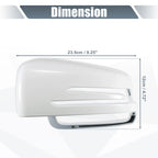 Left Mirror Cover Cap White for Mercedes Benz A Class B Class C Class E Class