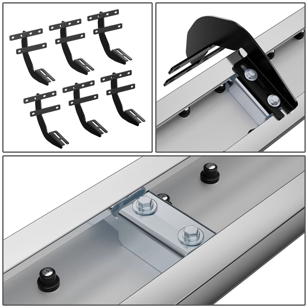 Stainless Steel Side Step Bars for Ram 1500 Quad Cab (2019–2024)