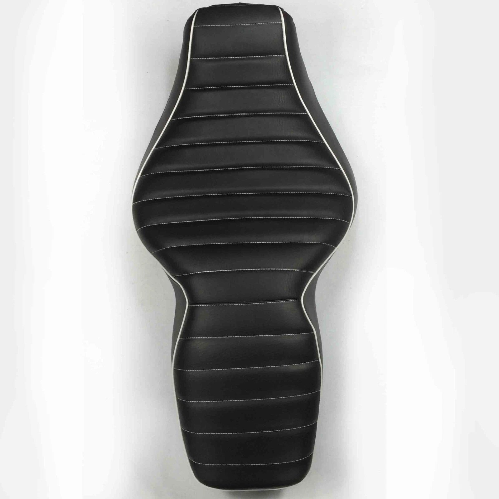 2X Cross Stripe Leather Seats for Harley Road King (1997–2006)