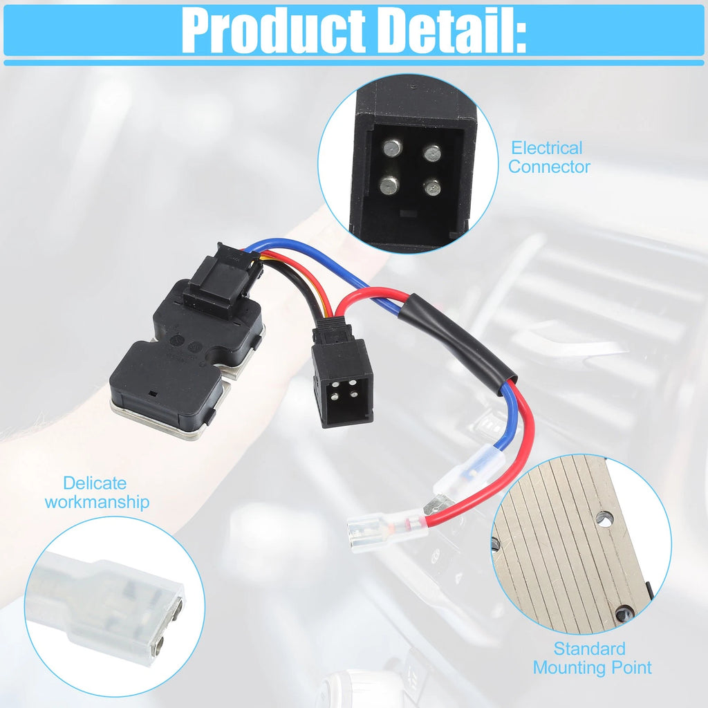 HVAC Heater Blower Motor Resistor for Mercedes-Benz S320 S420 S500 (1994–1999)