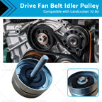 Idler Pulley for Toyota Landcruiser 70 80 100 1FZ 4.5L (1990–2007)