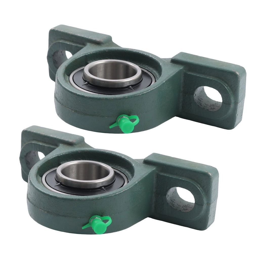 Set of 2 Pillow Block Bearings for UCP206-20 (1-1/4 Bore)