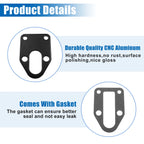 Set of 1 Fuel Pump Mounting Plate with Gasket for Chevy SBC 283 327 (1964–1986)