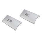 Button Covers Sequins ABS Silver for W204 W212
