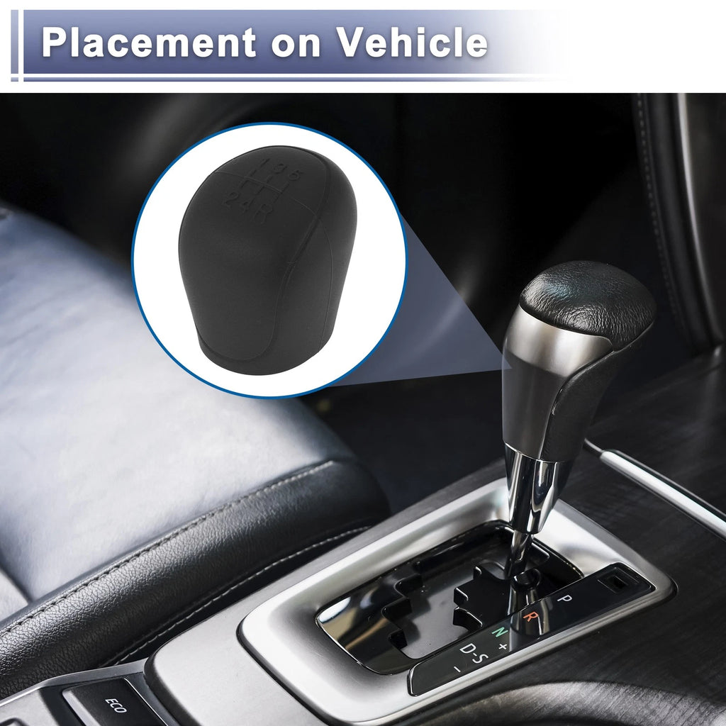 Gear Shift Knob Cover for Ford C-Max (2010–2019) - Black Silicone