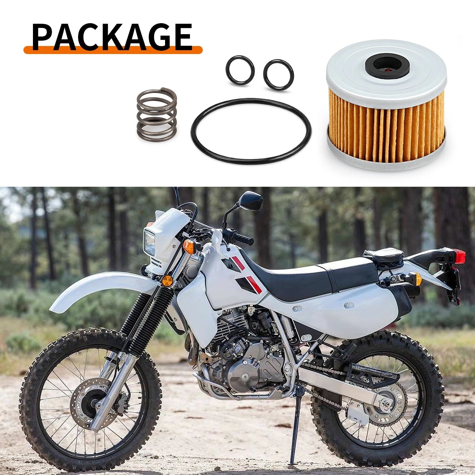 Oil Filter Spring O-Ring for Honda FourTrax Foreman 400 (1995-1997)