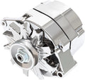 Alternator for GM 305 350 BBC SBC (110 Amp, Chrome, Self-Exciting)