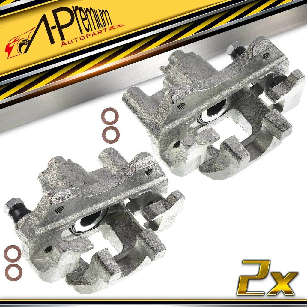 Rear Brake Calipers With Bracket for Toyota Highlander FWD (2001-2003)