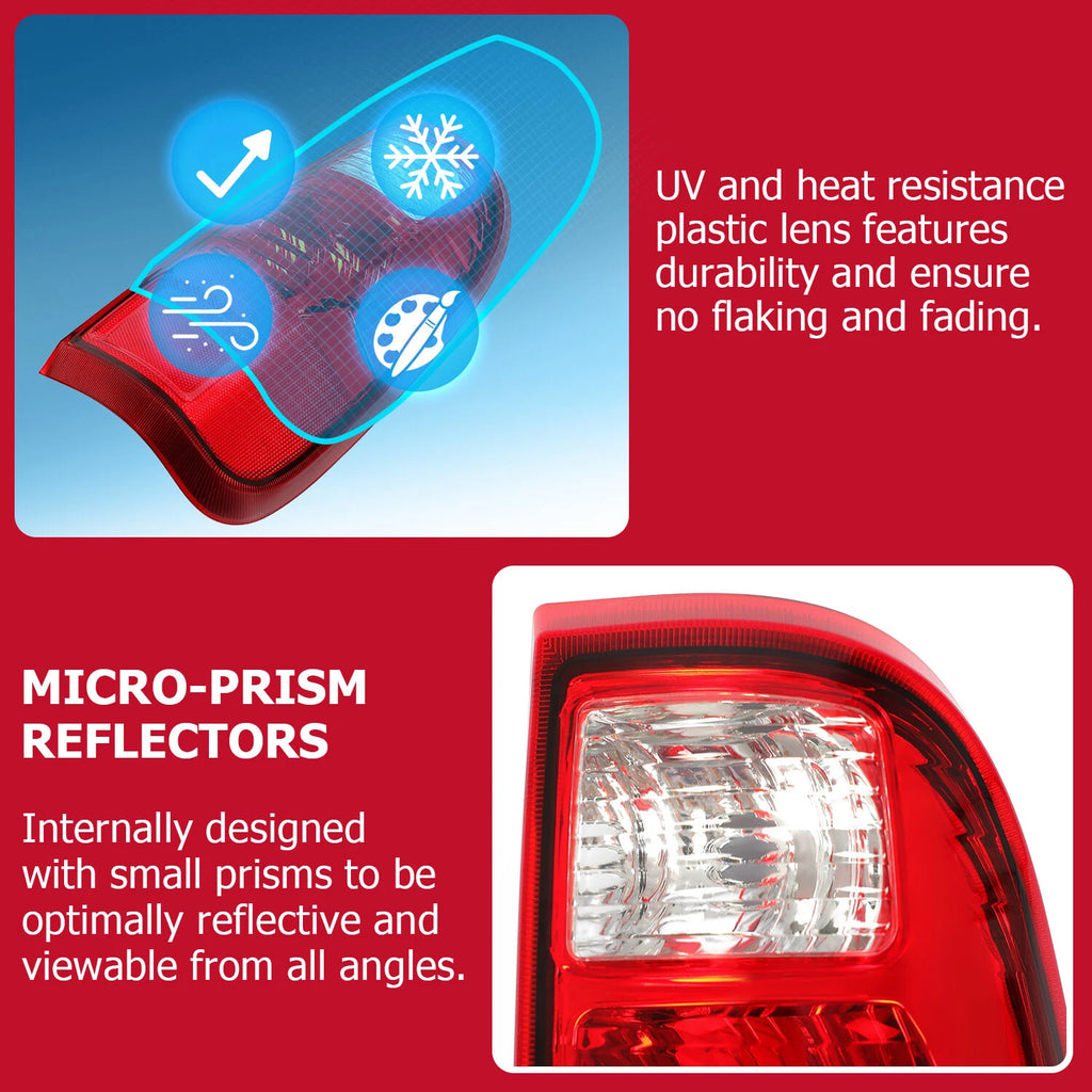 Right Tail Light Lamp for Ford F-250 F-350 F-450 F-550 Super Duty (2008–2016)