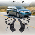Front Lower Control Arms Sway Bar Tie Rods Kit for Toyota Sienna (2011–2020)