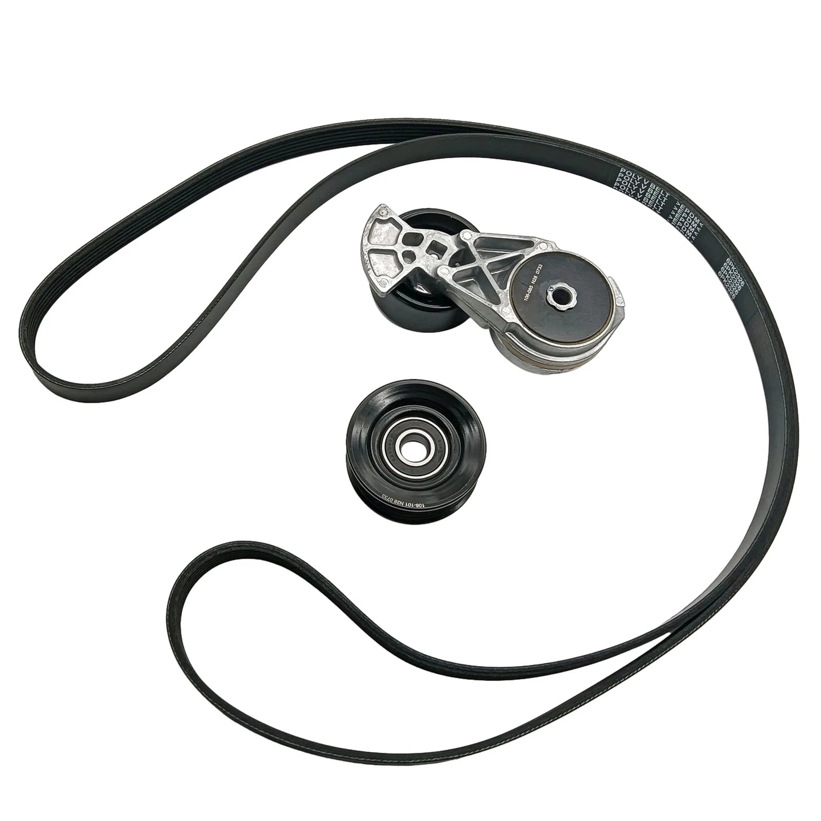 Serpentine Belt Tensioner Pulley Kit for Lincoln Ford Mercury (2000–2002)