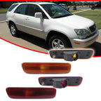 Set of 2 Side Marker Lights for Lexus RX300 (1999–2003) Amber & Red