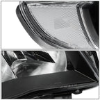 Black Clear Signal Headlights for Subaru Forester (2009–2013)