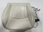 RH Seat Bottom for Jaguar X-Type (2002–2004) Cream Leather with Heat
