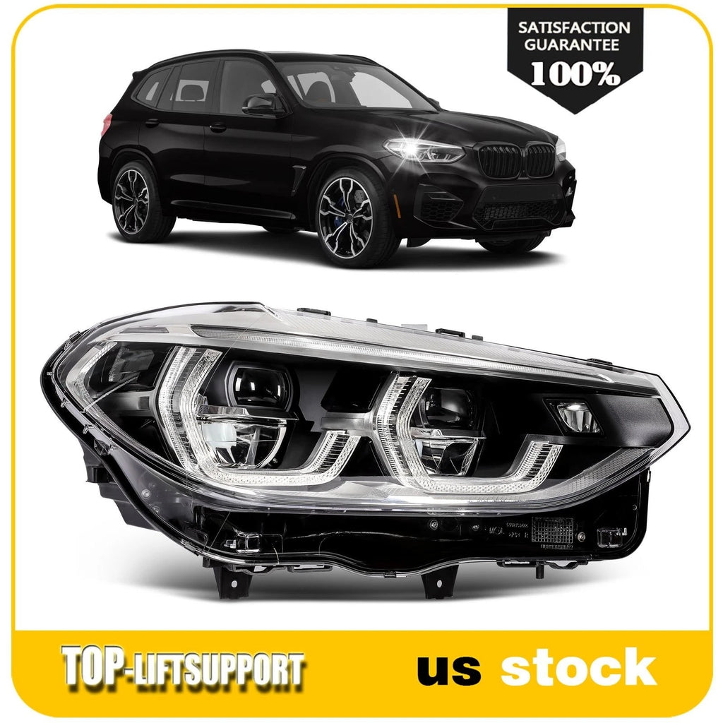Right Side Full LED Headlight w/AFS for BMW X3 (2018–2021)
