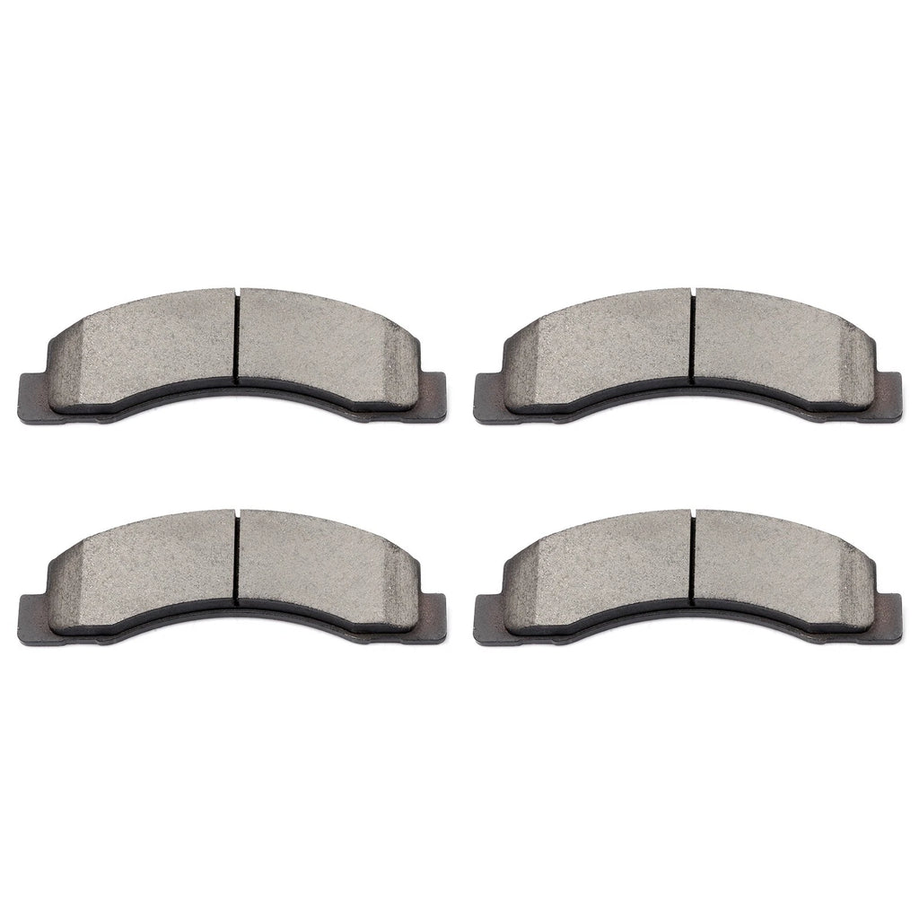 Front Ceramic Brake Pad Kit for Ford Excursion F-250 F-350 Super Duty