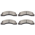 Front Ceramic Brake Pad Kit for Ford Excursion F-250 F-350 Super Duty