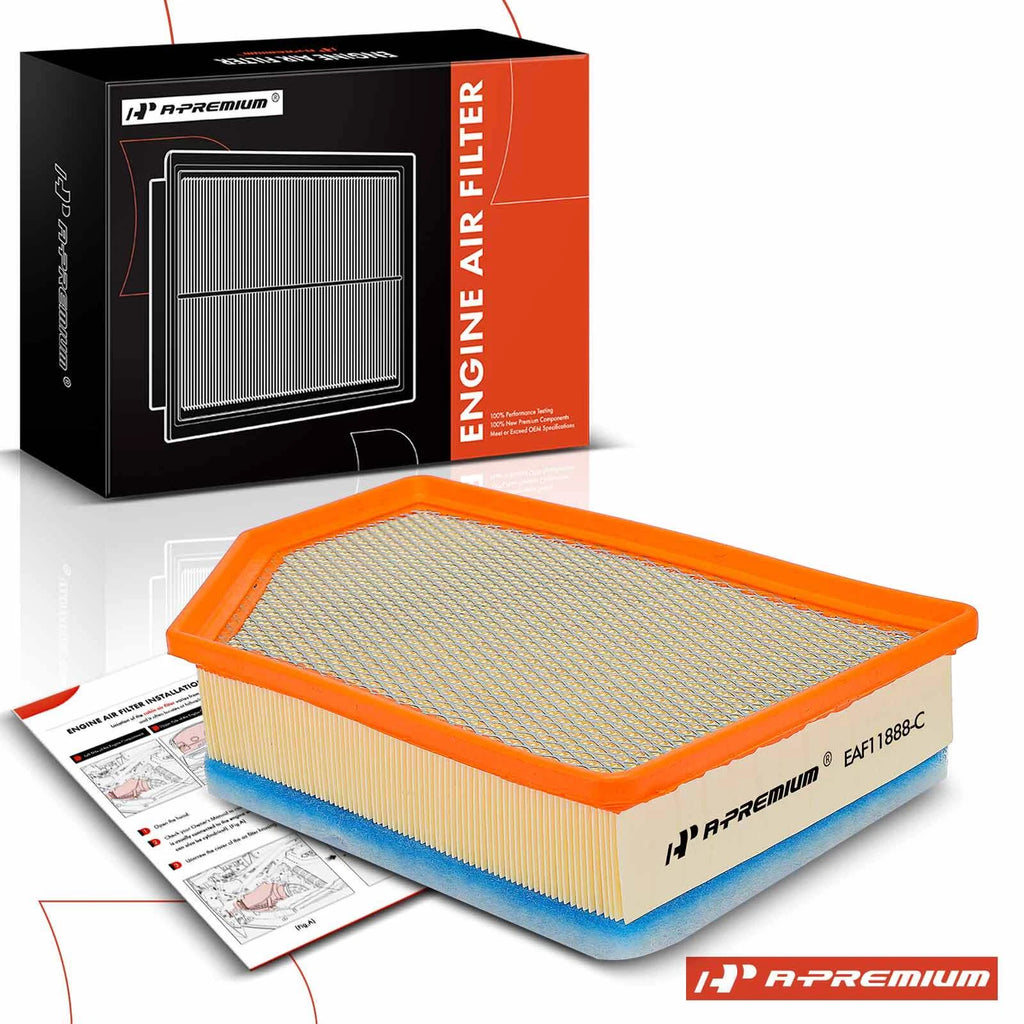 Engine Air Filter for Chevrolet Silverado 2500 HD GMC Sierra (2007–2019)