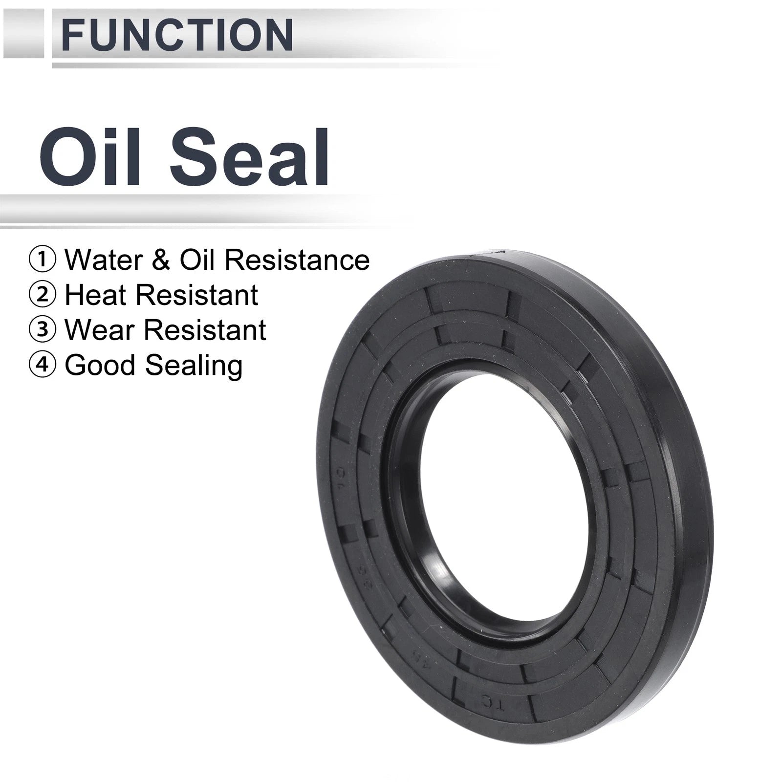 Set of 5 Oil Seal Rotary Shaft Seal NBR Rubber 45x85x10mm