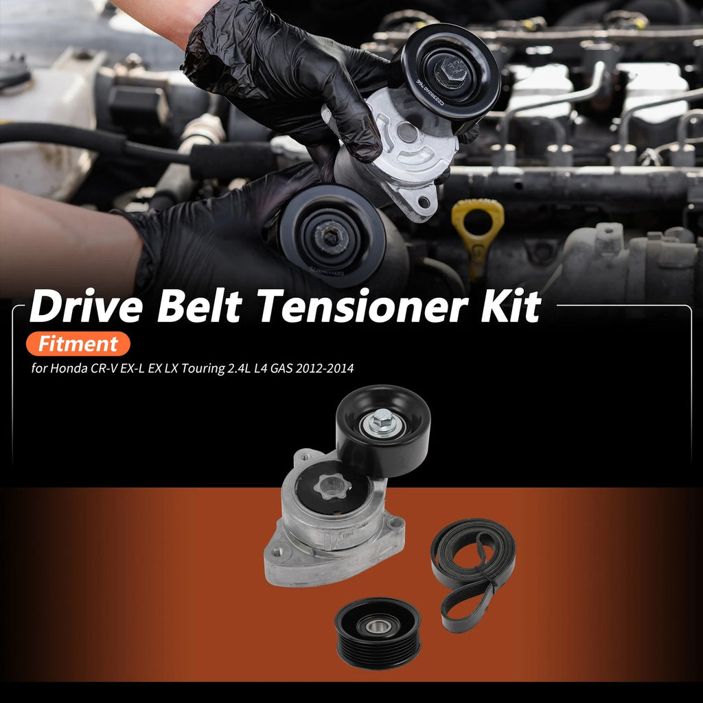 Drive Belt Tensioner Kit for Honda CR-V (2012–2014) 31170RAAA01