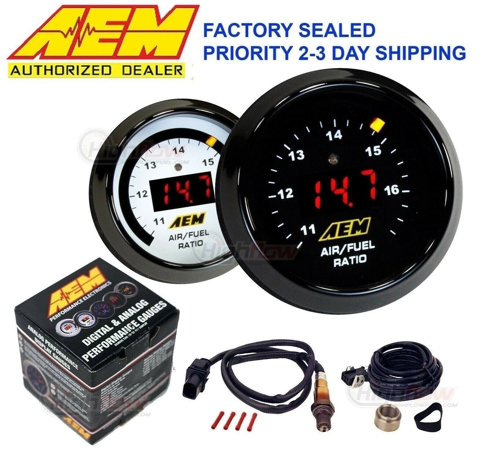 AEM 30-4110 Wideband Gauge Controller for Universal (2000–2023) 2 1/16" 52mm