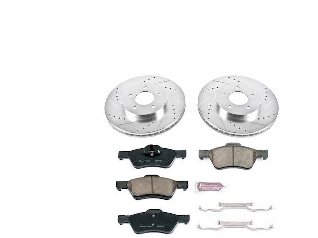Front Brake Pad and Rotor Kit for Mazda Tribute (2010–2011) YG633FY