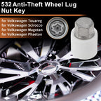 Wheel Lock Lug Nut for Volkswagen Touareg (2004–2017) 532