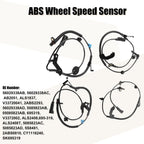 Set of 4 ABS Wheel Speed Sensors 56029338AB for Chrysler 200 (2011–2014)