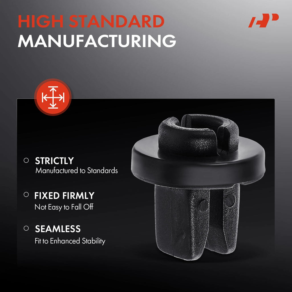 50Pcs Nylon Wheel Well Moulding Screw Grommet for Honda CR-V (1997–2001)