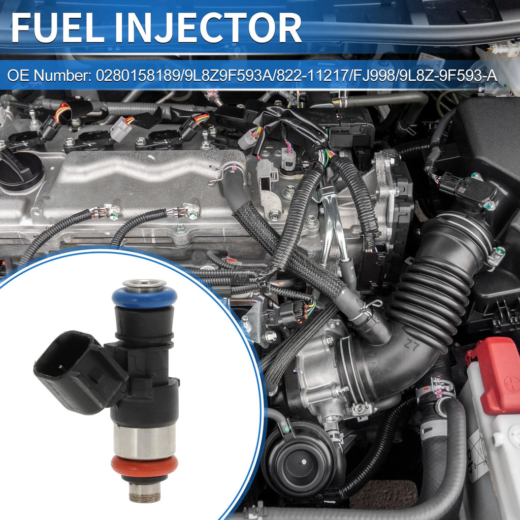 1pc Fuel Injector No.0280158189/9L8Z9F593A for Ford Escape (2009–2012)