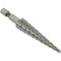 3X Step Drill Bit Set HSS 4241 Hexagonal Shaft for Metal Wood Plastic