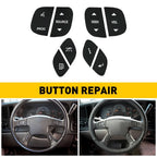 Steering Wheel Control Decals for Chevy GMC Envy (2004–2009)