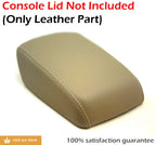 Center Console Armrest Cover for Ford Focus (2012–2018) Beige Leather