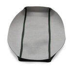 Leather Console Lid Armrest Cover for Ford Escape (2005–2007) Green Stitch
