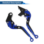 Adjustable Brake Clutch Lever for Honda X11 (1999–2002) Blue Black