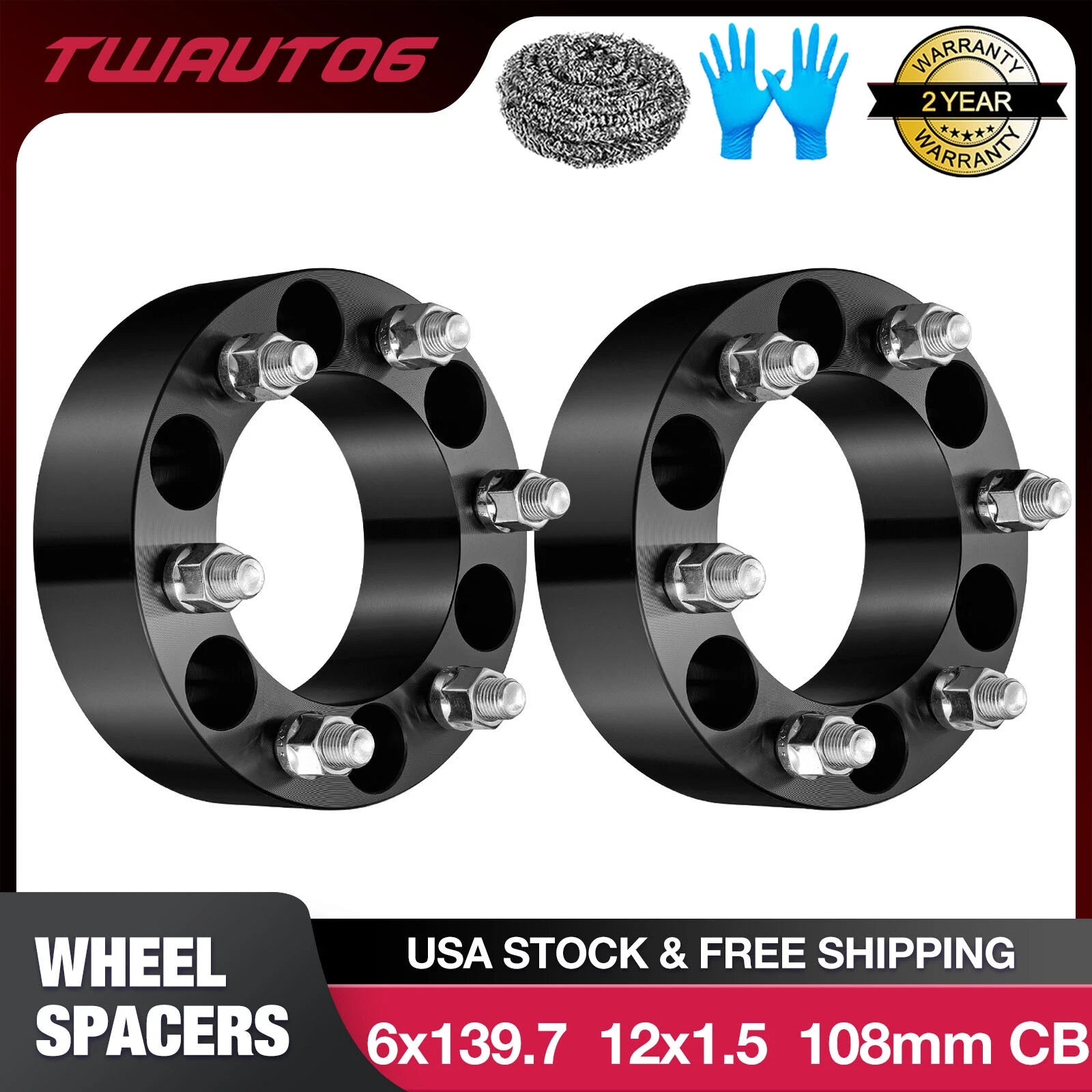 2" Wheel Spacers for Lexus GX460 (2010–2022) & GX470 (2003–2009)