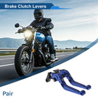 Adjustable Brake Clutch Levers for Suzuki GSXR150 (2017–2020) Blue
