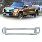 Chrome Split Front Lower Bumper Face Bar for Ford F-250 F-350 (2011–2016)