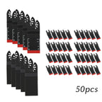 50 Pack Bi-Metal Oscillating Blades for Multitools (Universal Fit)