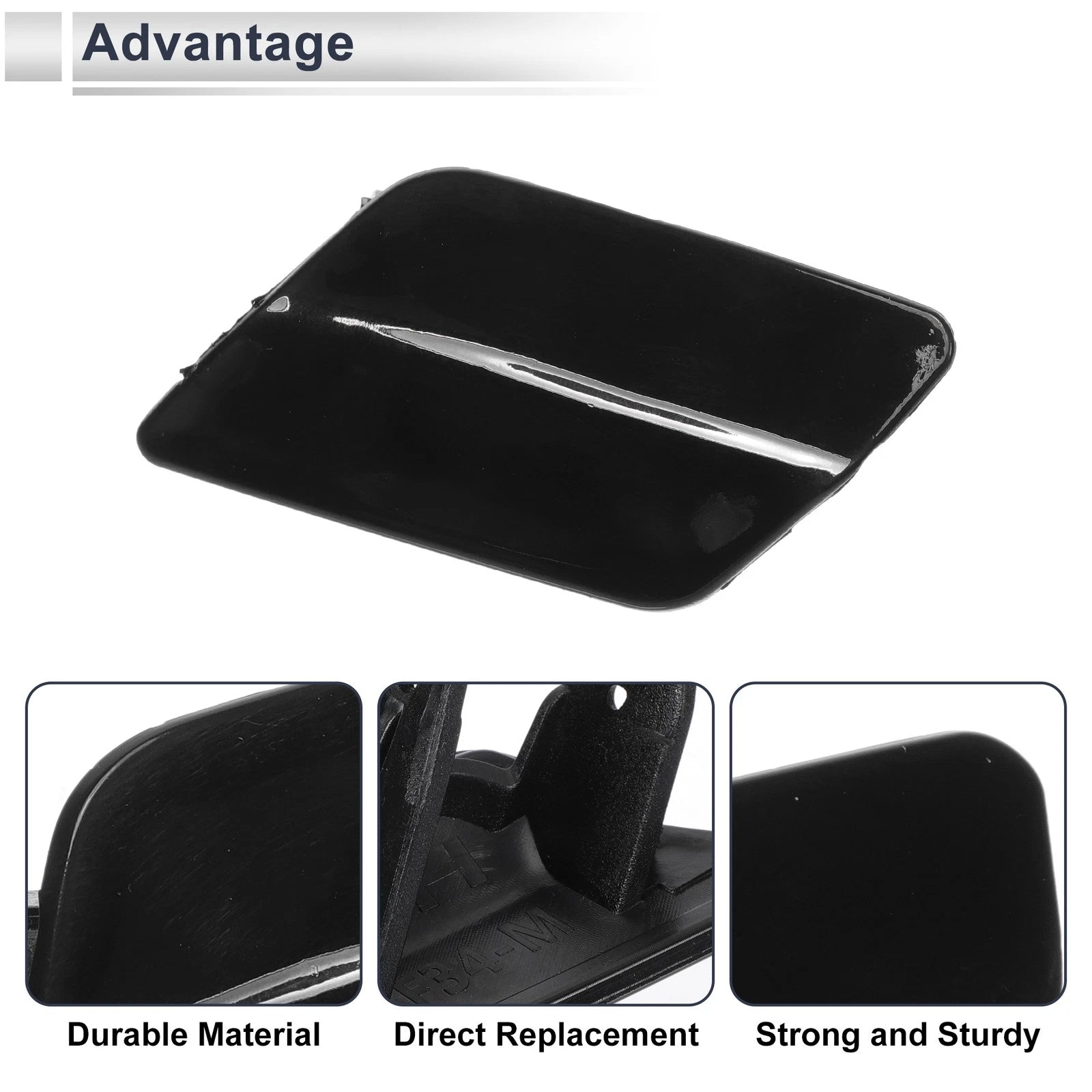 Front Left Washer Nozzle Cover Cap No. 51117371847 for BMW 335i GT (2013–2015)